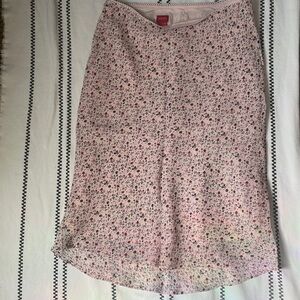 Vintage midi floral skirt